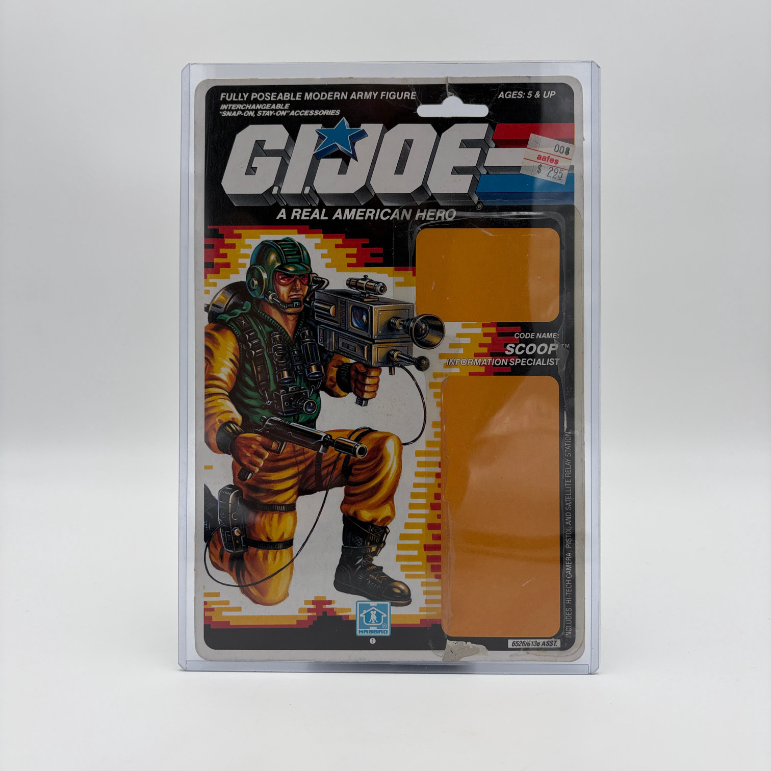 Scoop Cardback G.I. Joe