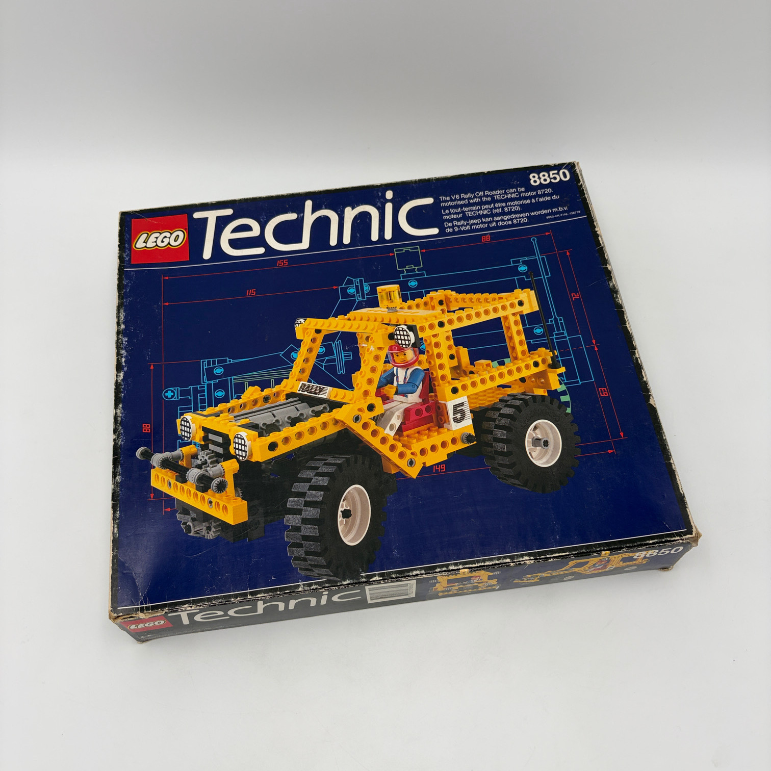 LEGO set 8850 Compleet in Verpakking
