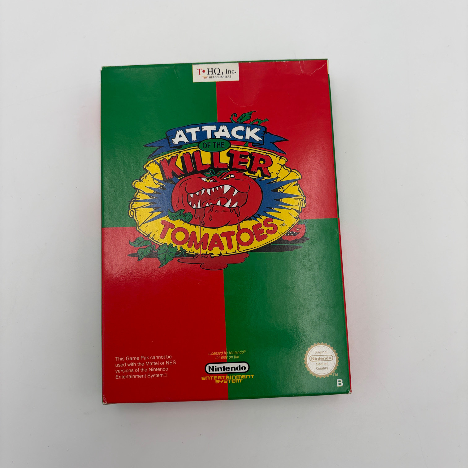 Attack of the Killer Tomatoes Nintendo Nes (Noe)