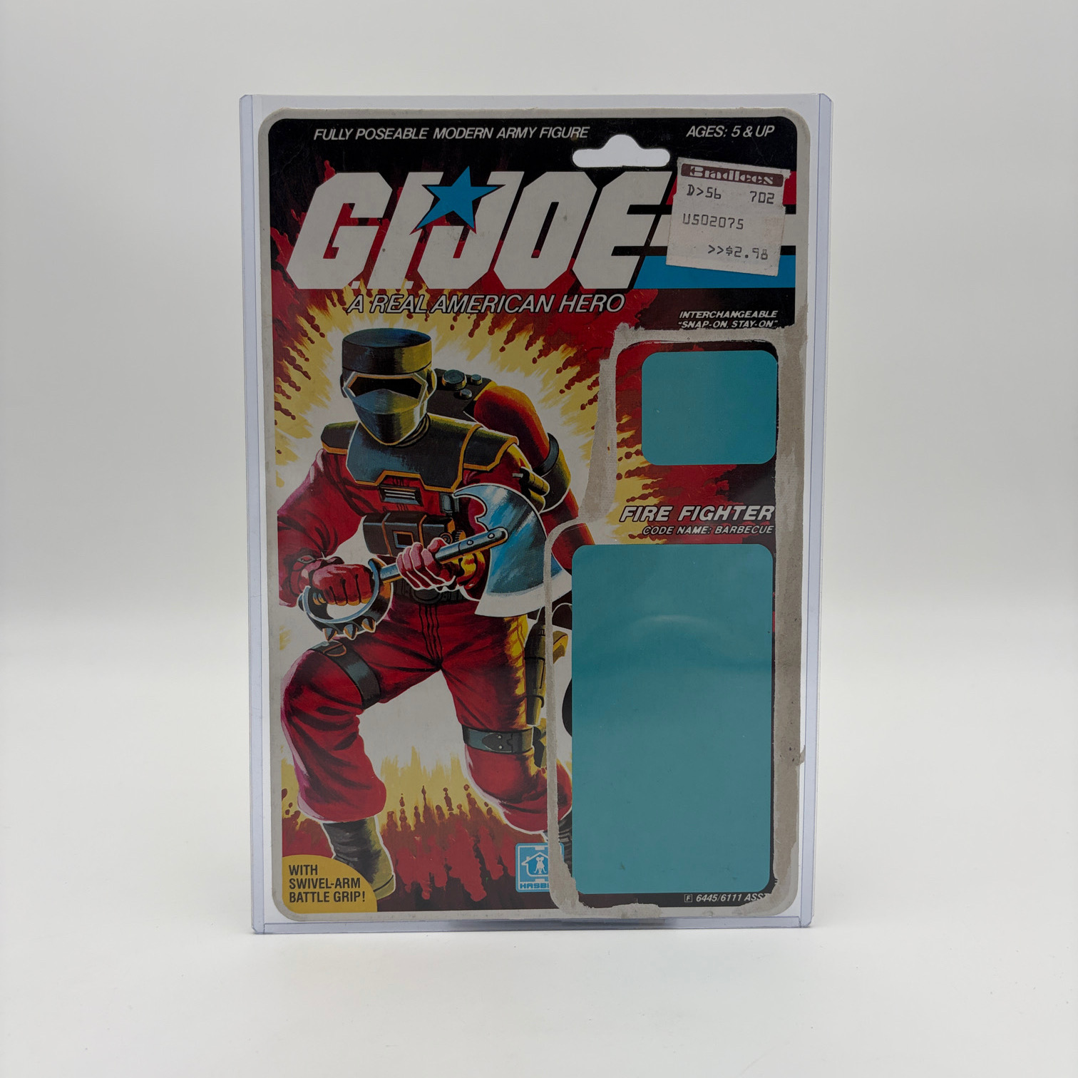 Fire Fighter Cardback G.I. Joe