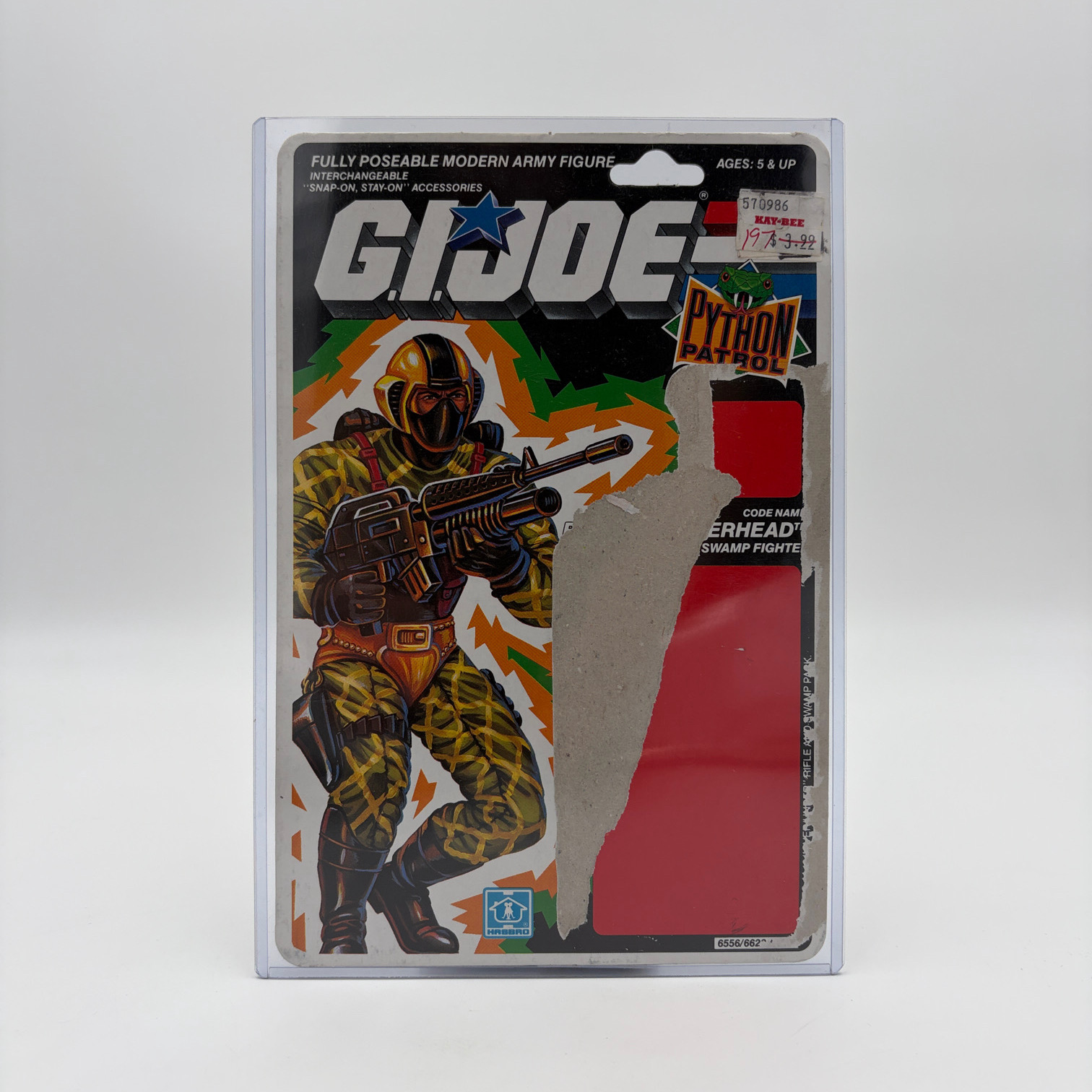 Python Copperhead Cardback G.I. Joe