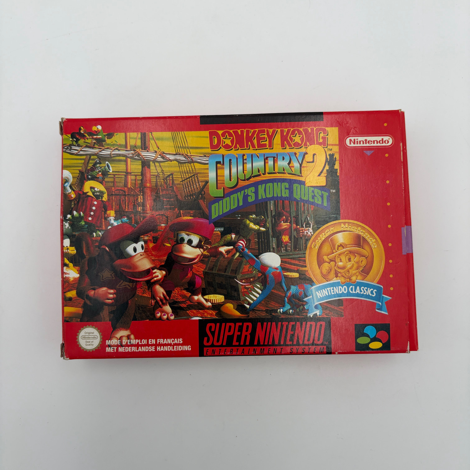 Donkey Kong Country 2 Diddy's Kong Quest Super Nintendo (FAH)
