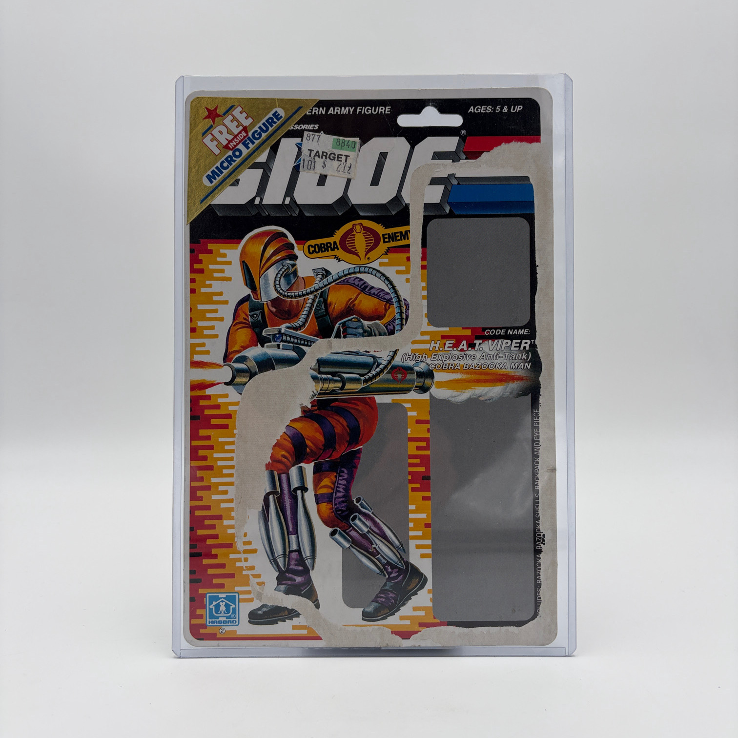H.E.A.T. Viper Cardback G.I. Joe