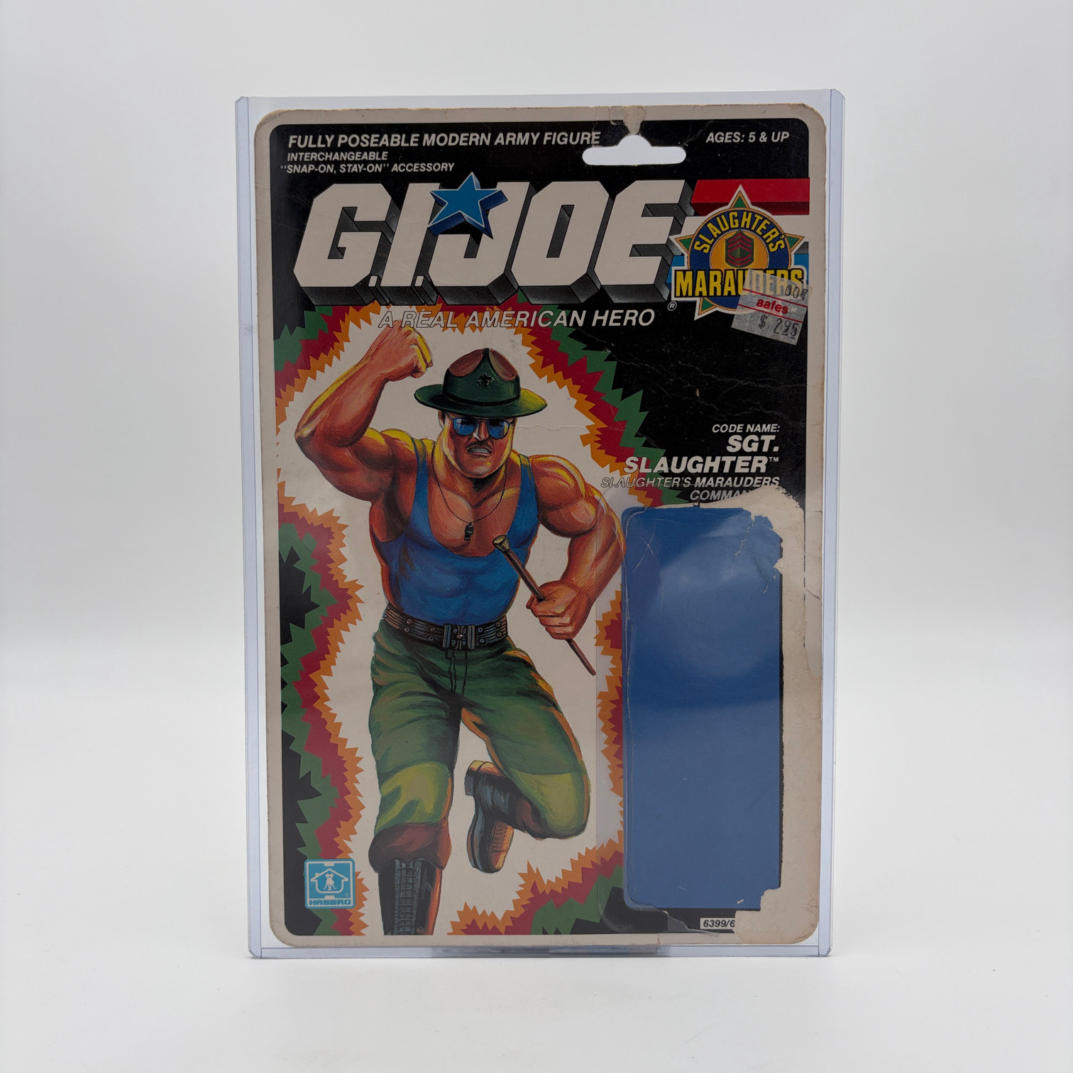 Sgt. Slaughter Cardback G.I. Joe