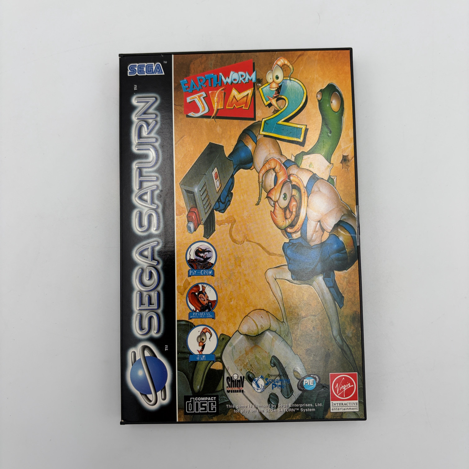 Earth Worm Jim 2 Sega Saturn