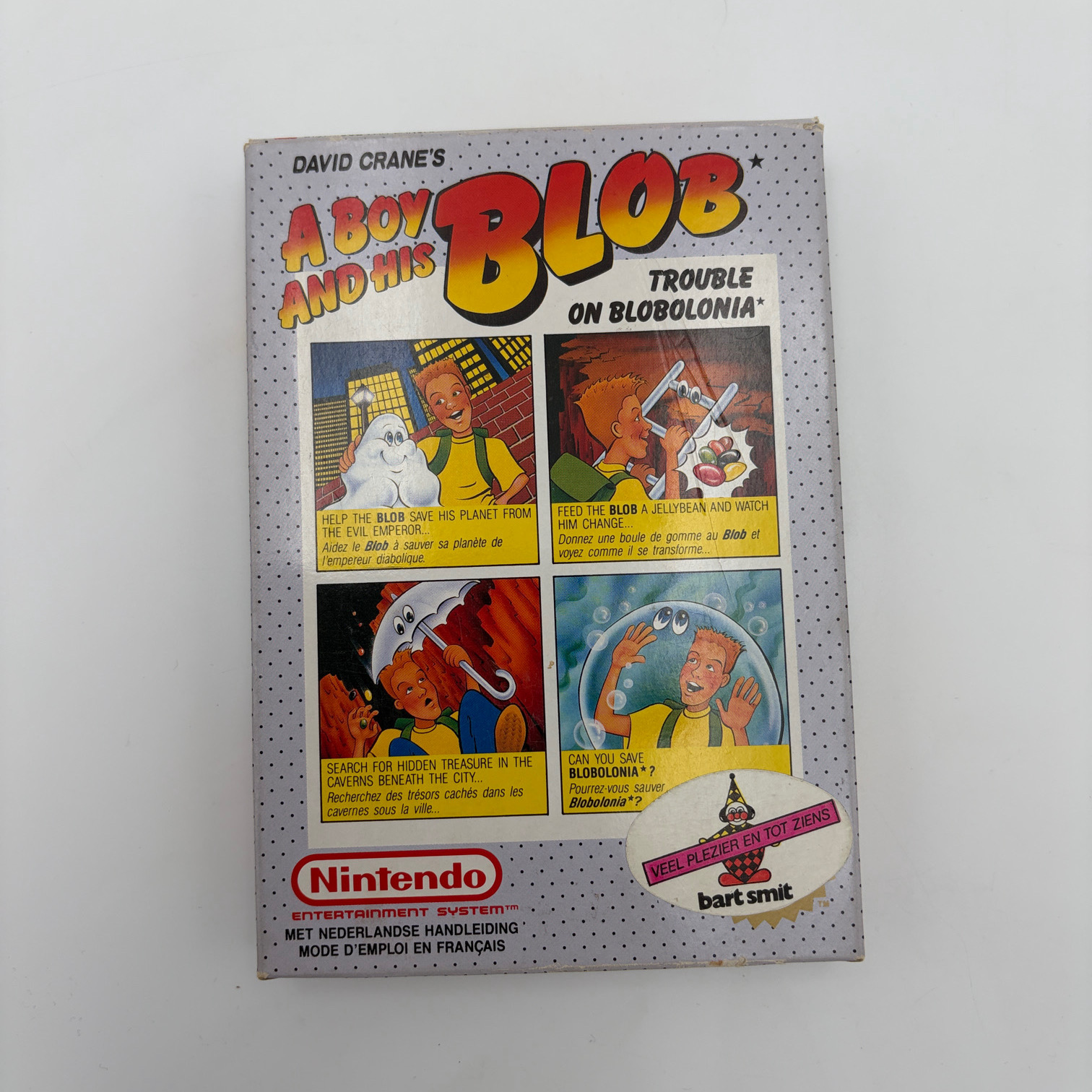 A Boy and his Blob Nintendo Nes (FRA)