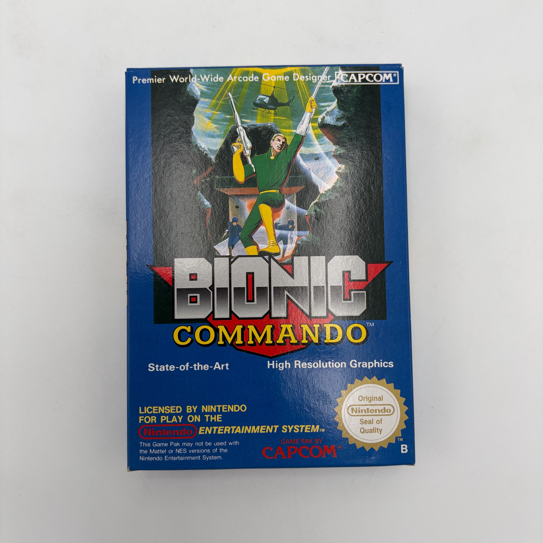Bionic Commando Nintendo Nes (EEC)