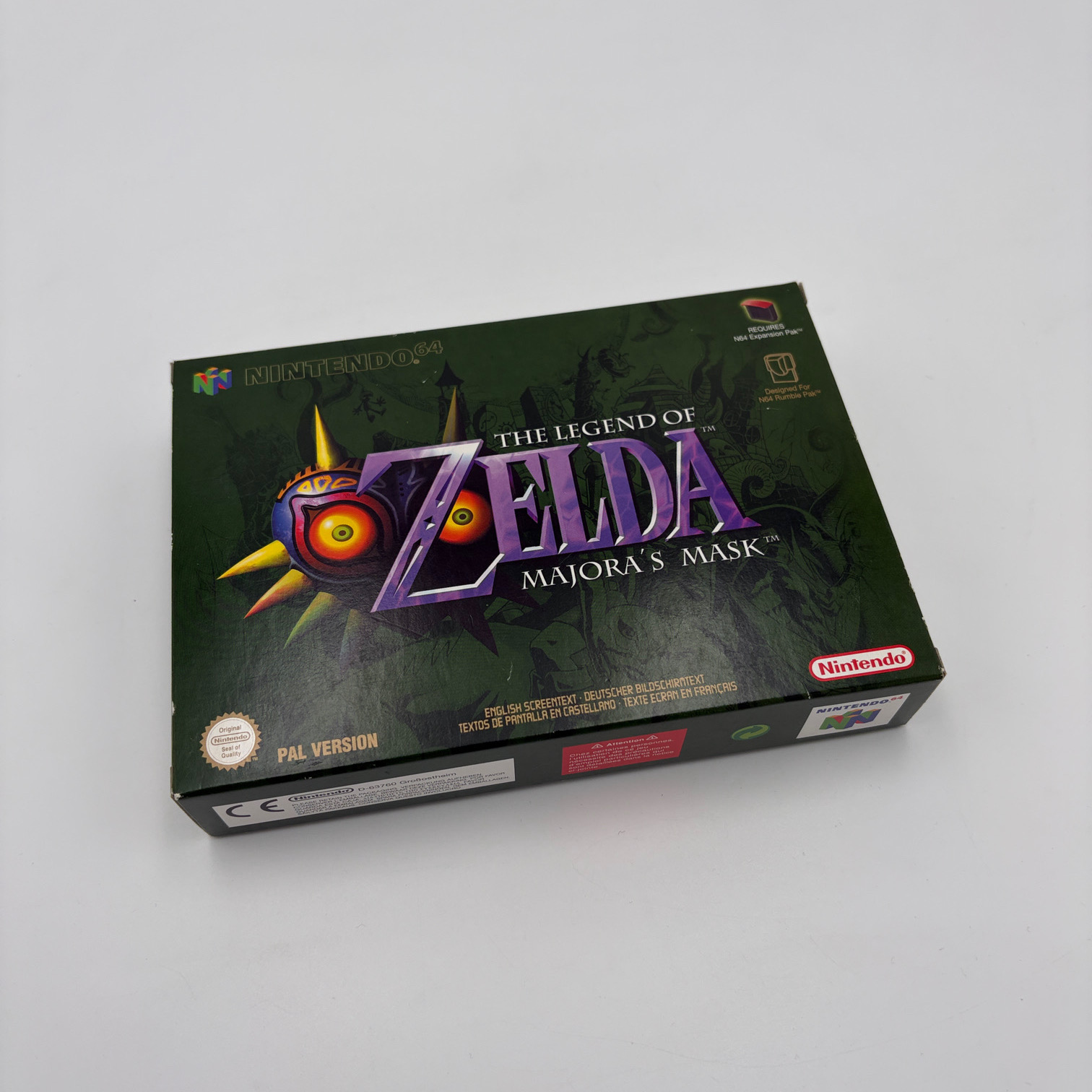 The Legend Of Zelda Majora's Mask Nintendo 64 (EUR)