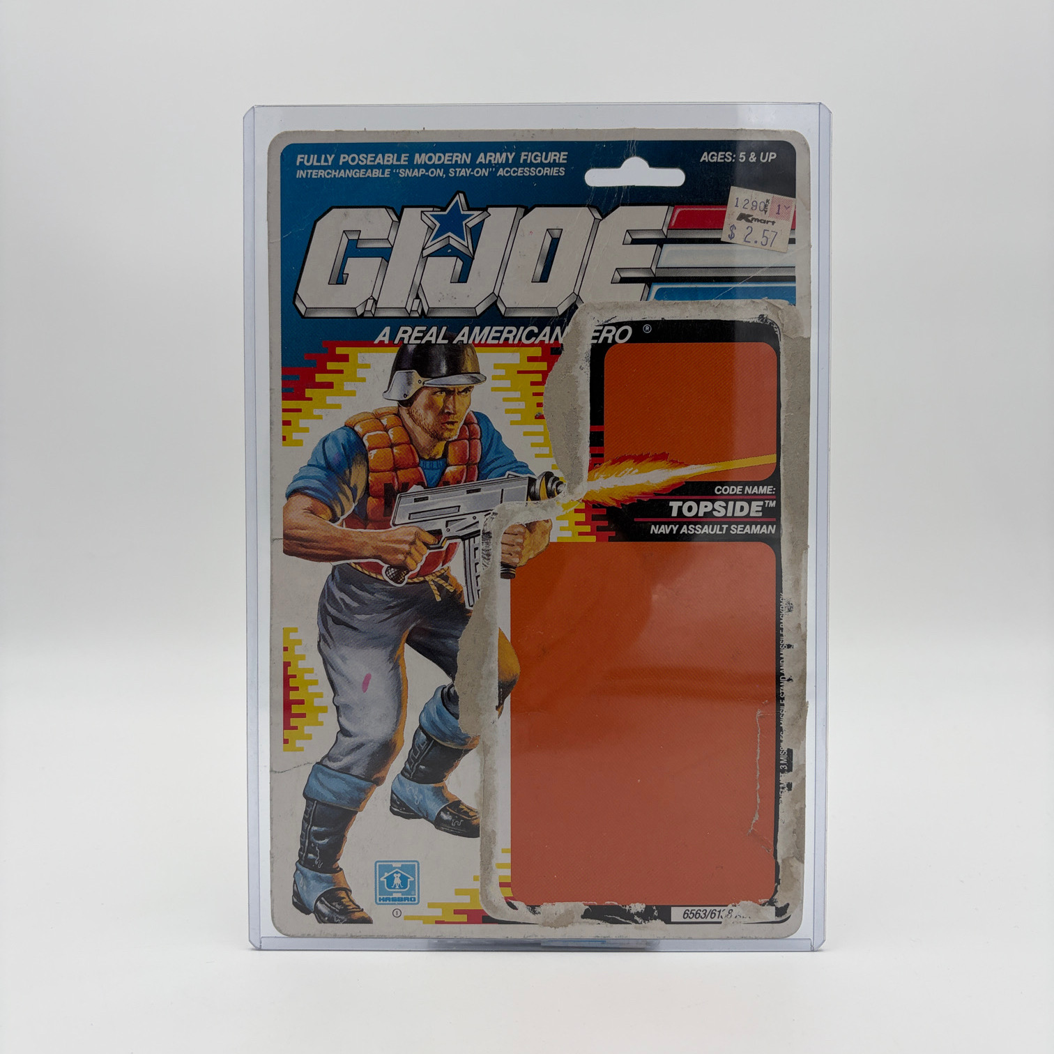 Topside Cardback G.I. Joe