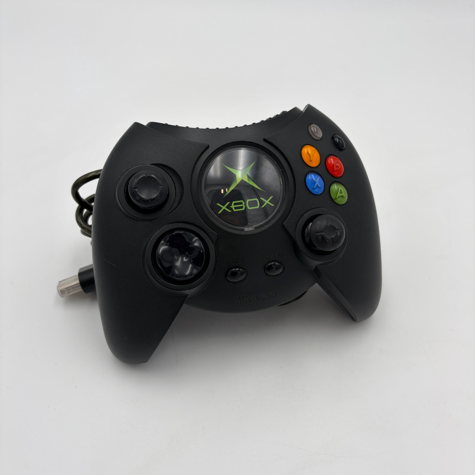 Xbox Classic Duke Controller + Breakaway Kabel