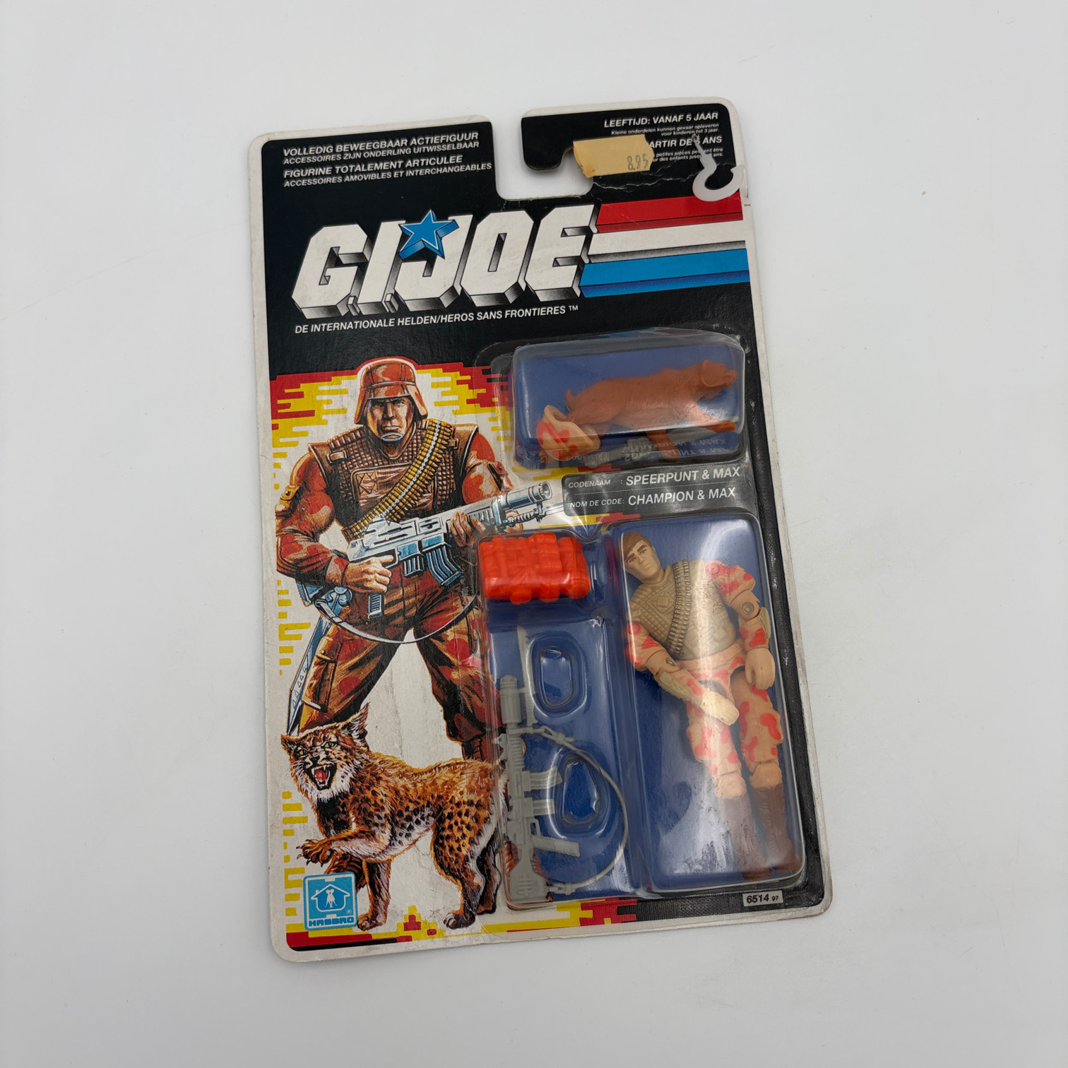 Spearhead en Max G.I. Joe (Sealed)