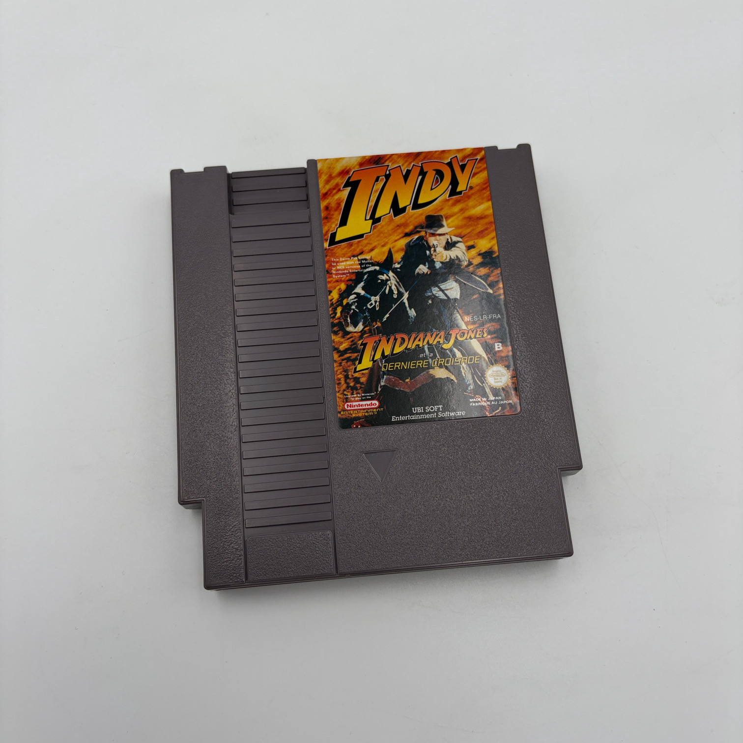 Indy Indiana Jones et la derniere croisade Nintendo Nes (FRA)