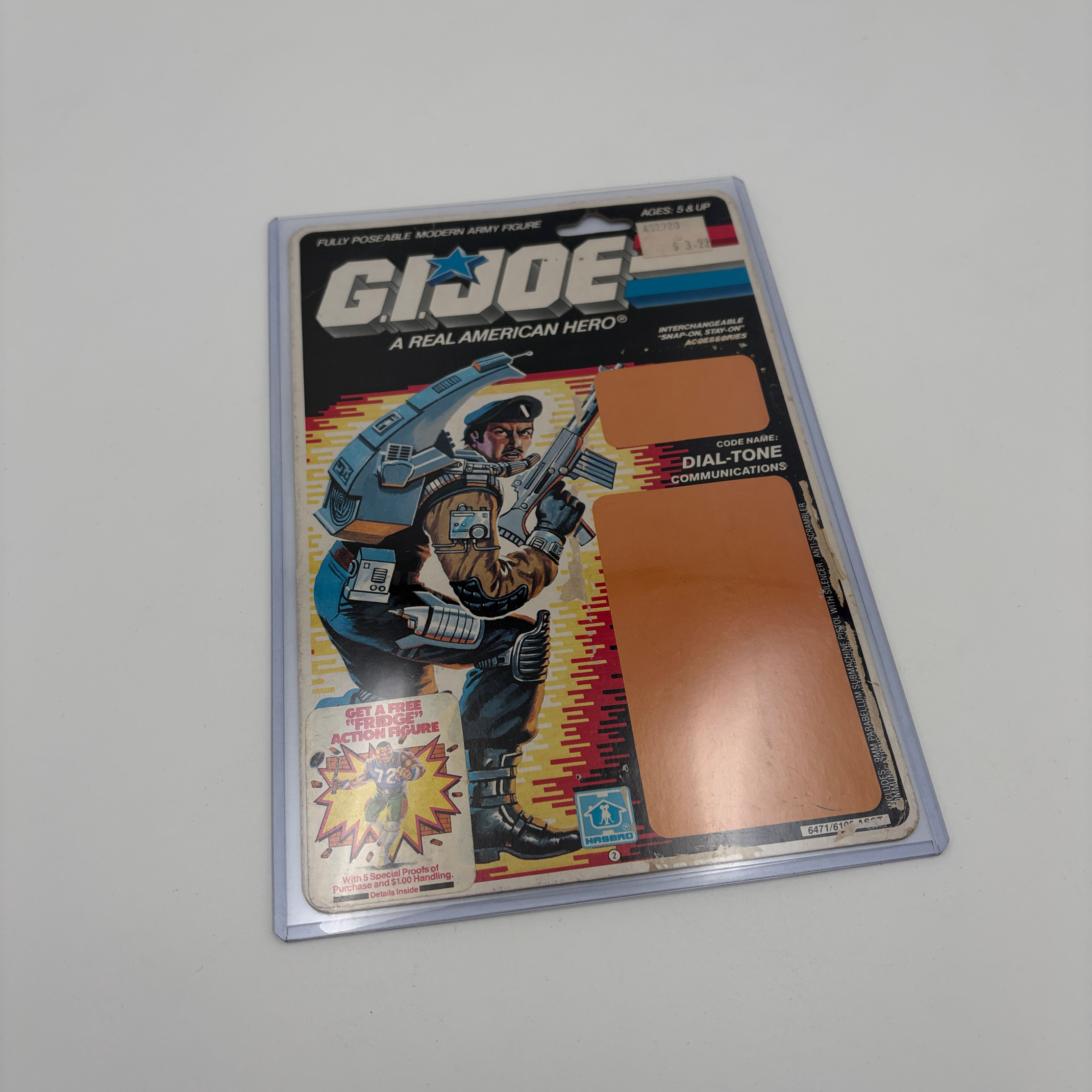 Dial-Tone Cardback G.I. Joe