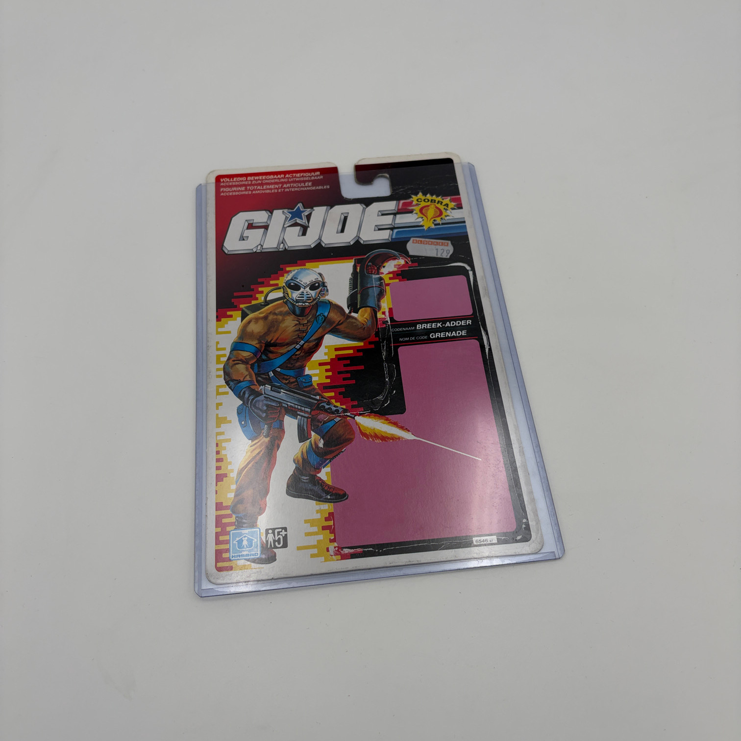 Breek-Adder Cardback G.I. Joe