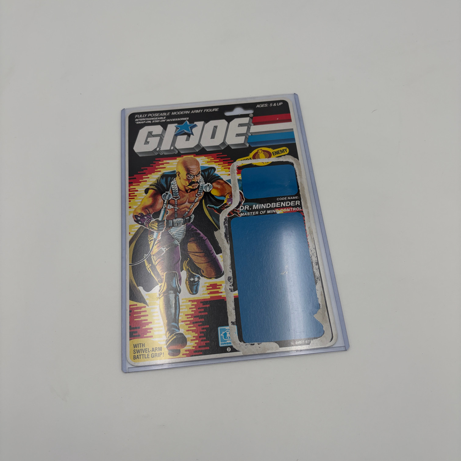 Dr. Mindbender Cardback G.I. Joe