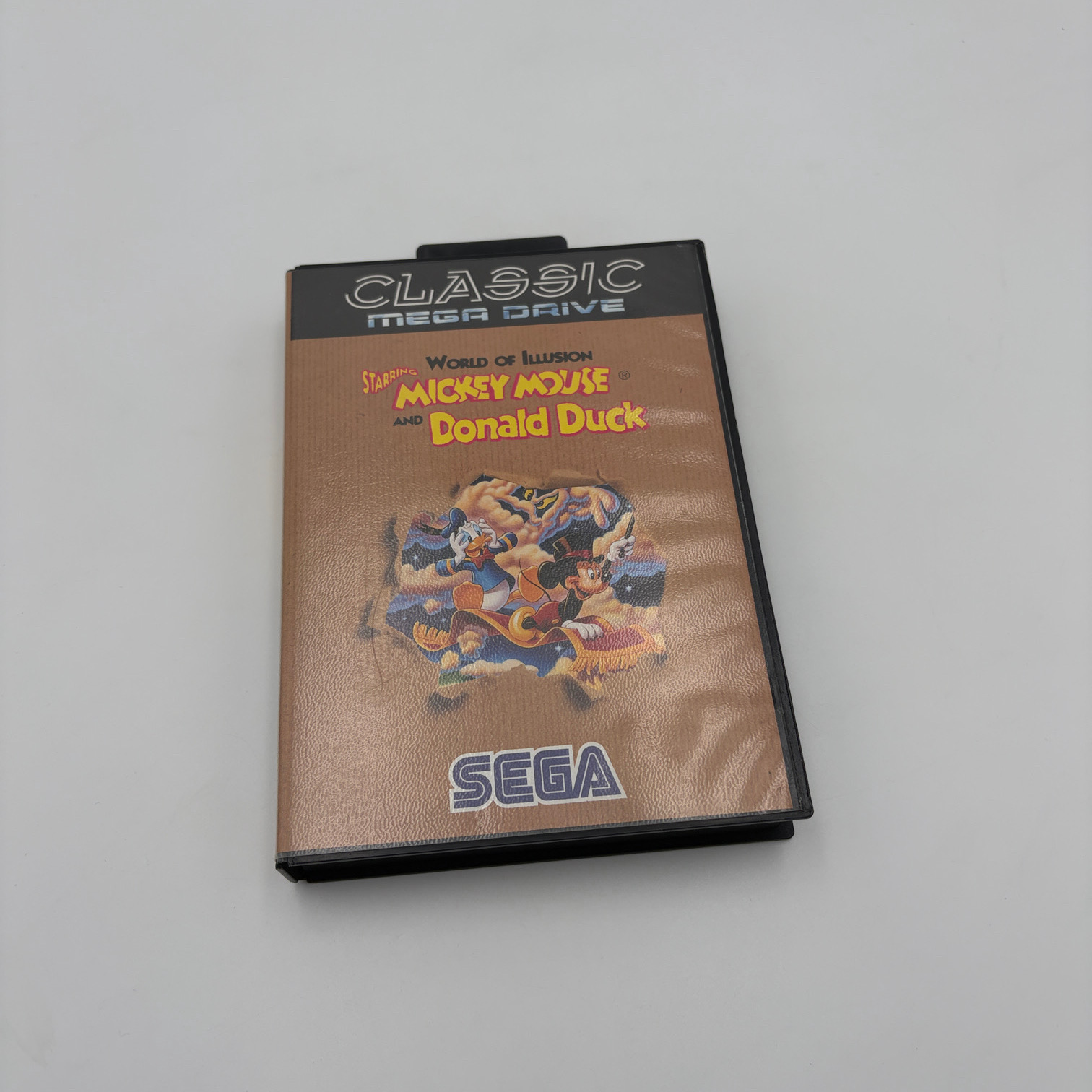 World of Illusion Mickey Mouse and Donald Duck Sega Mega Drive