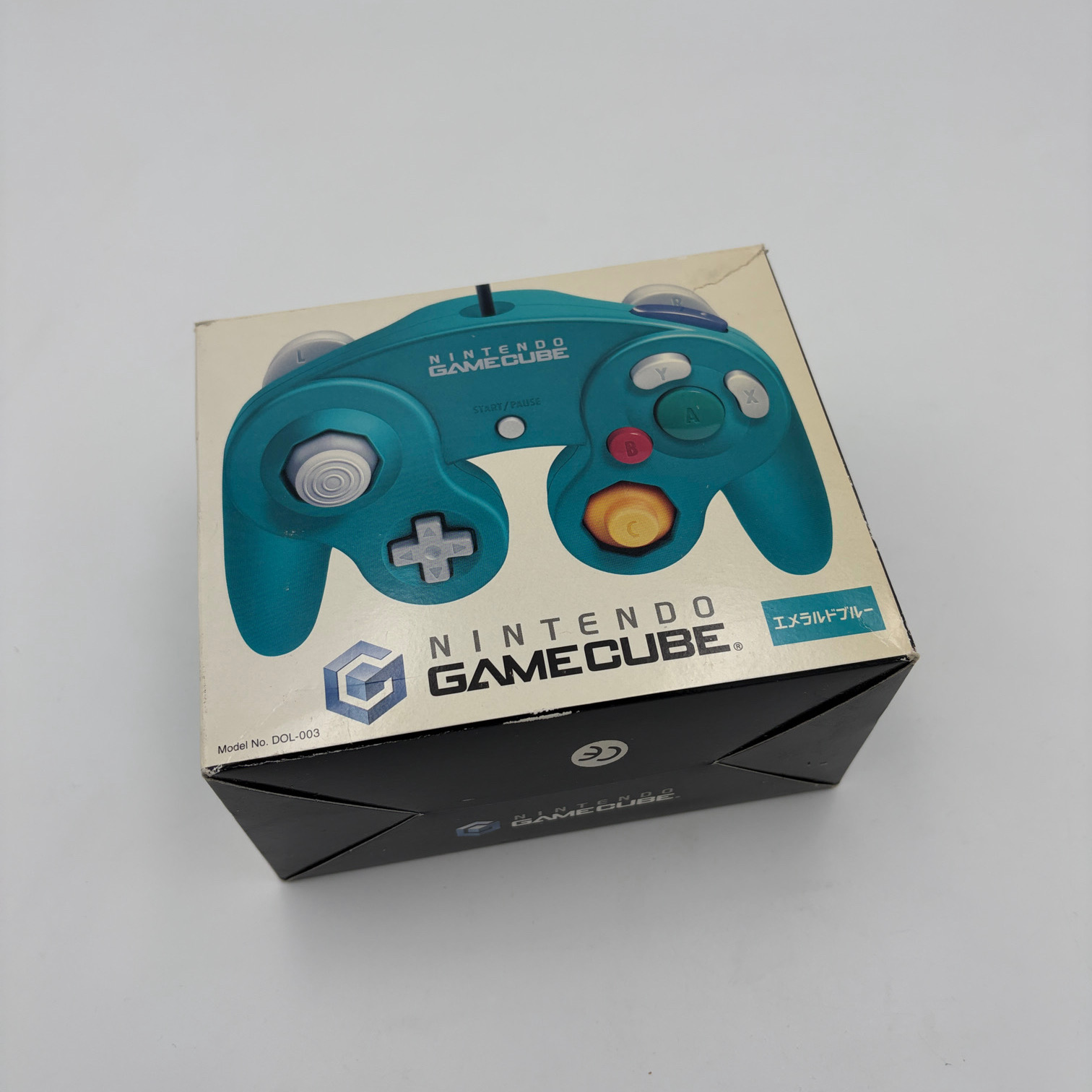 Nintendo GameCube Controller (Emarald Blue)