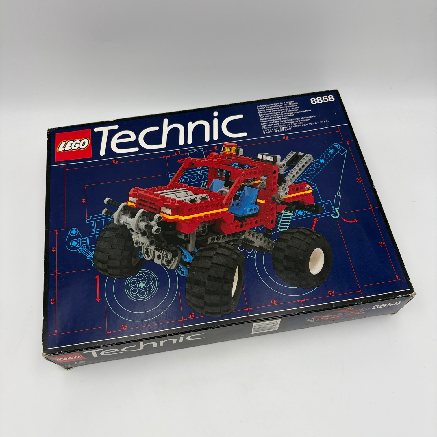 LEGO set 8858 Compleet in Verpakking