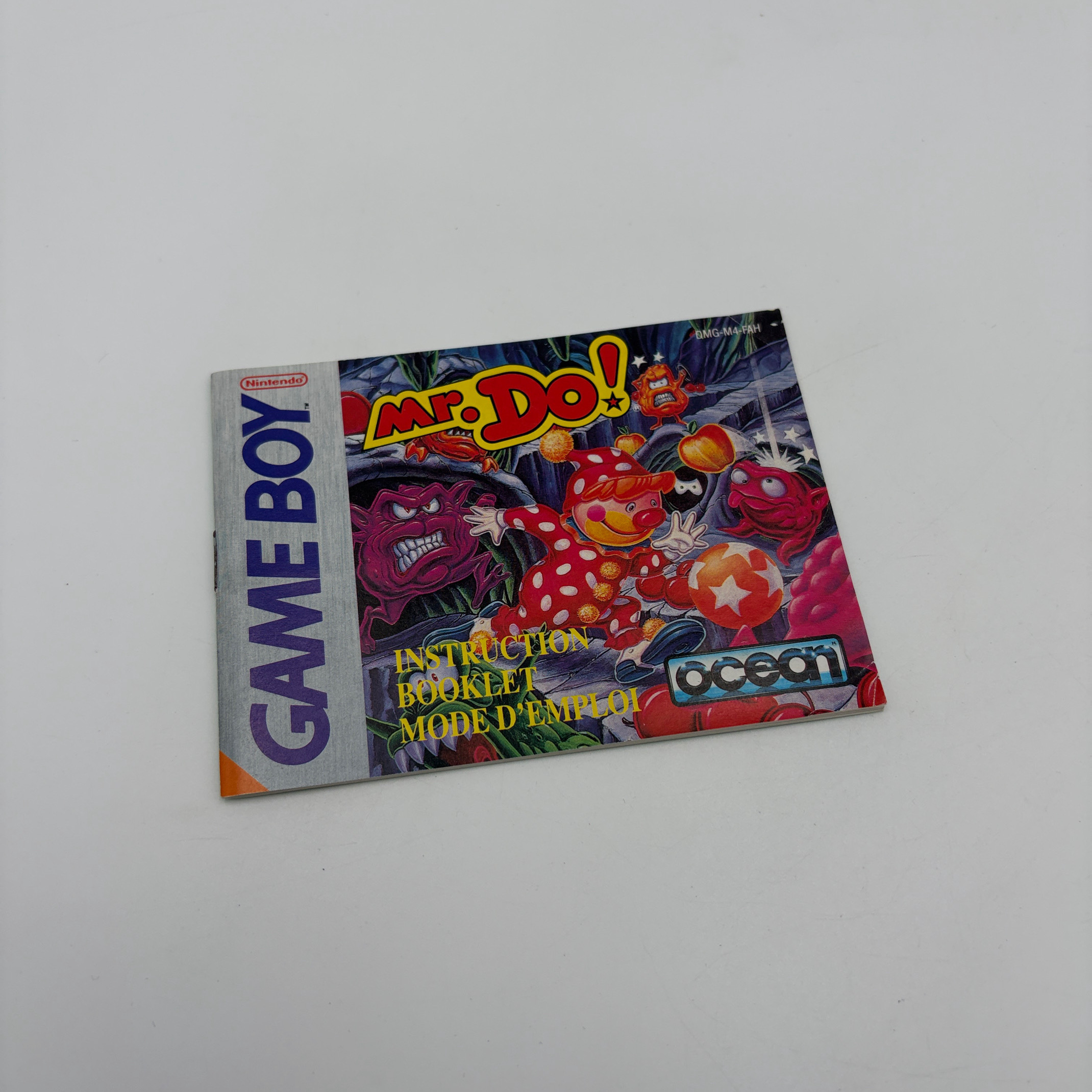 Mr. Do! Instructie boekje Gameboy Classic (FAH)