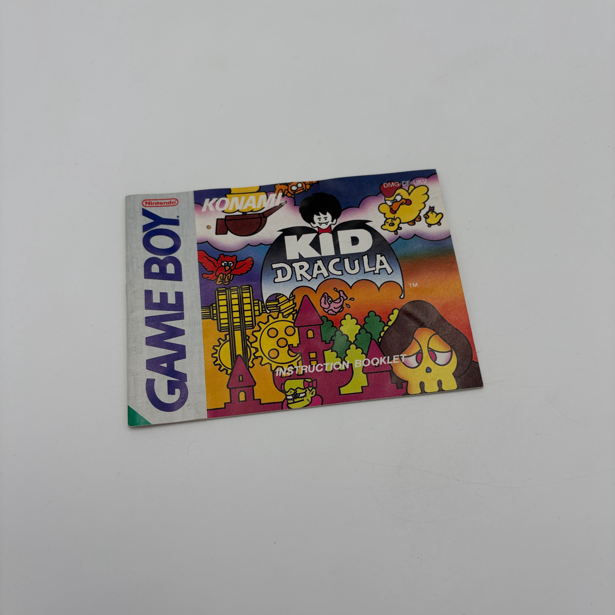Kid Dracula Instructie boekje Gameboy Classic (UKV)