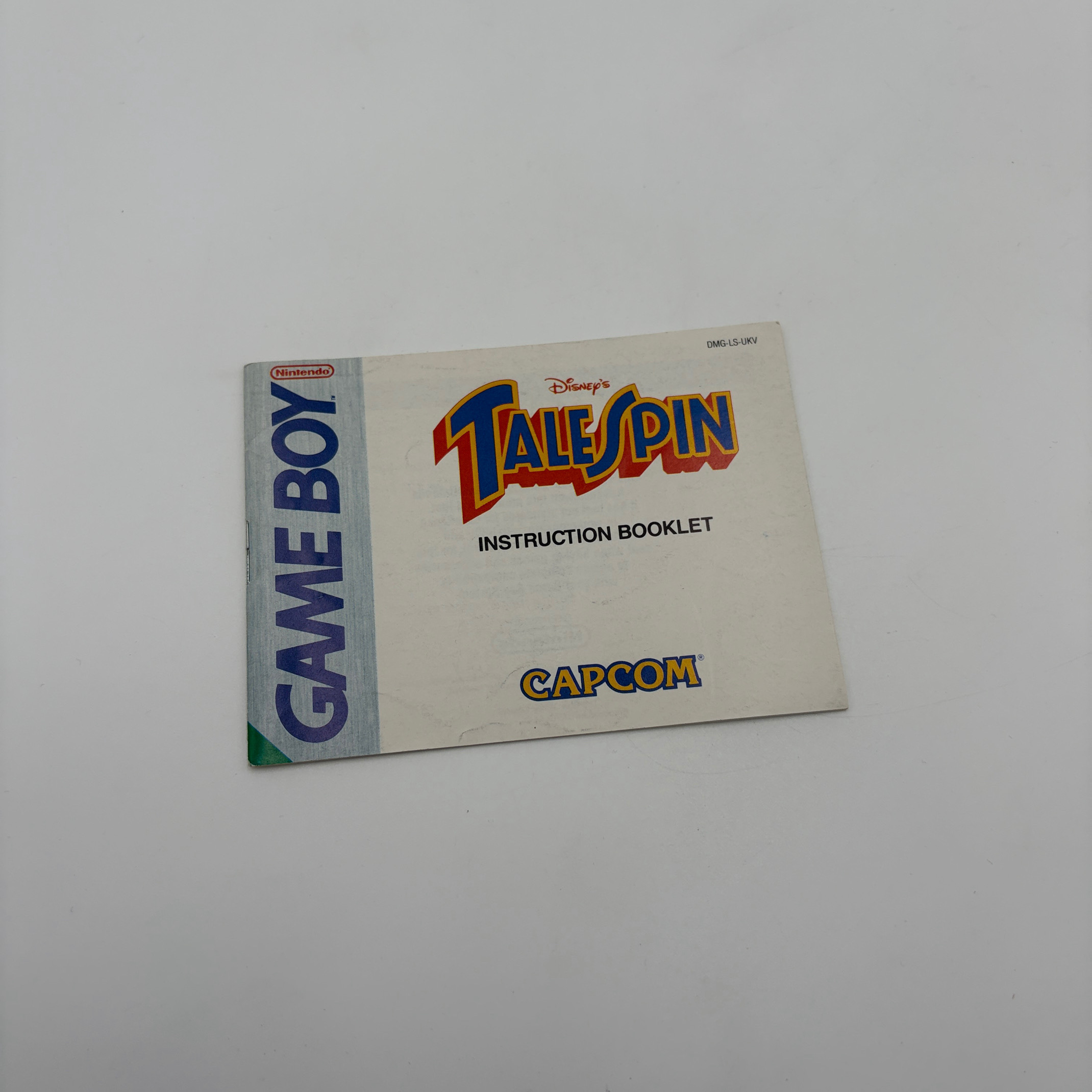 TaleSpin Instructie boekje Gameboy Classic (UKV)