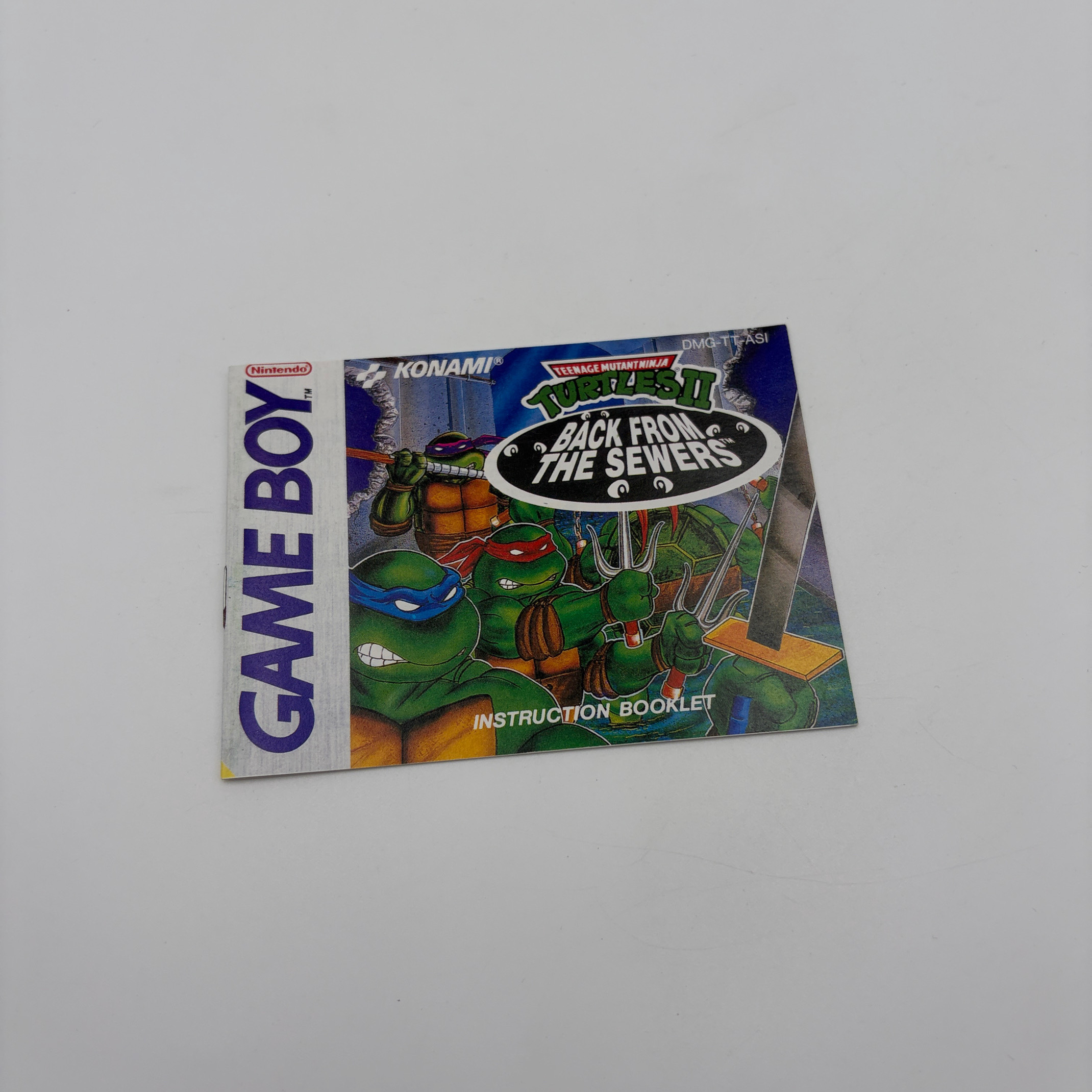 Turtles 2 Instructie boekje Gameboy Classic (ASI)