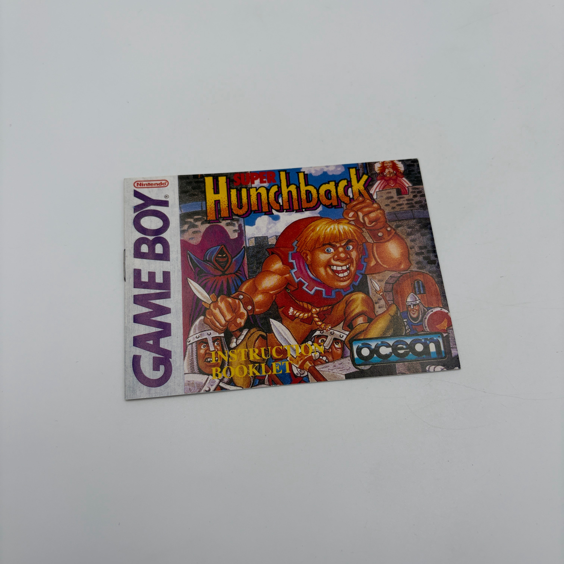 Hunchback Instructie boekje Gameboy Classic (USA)