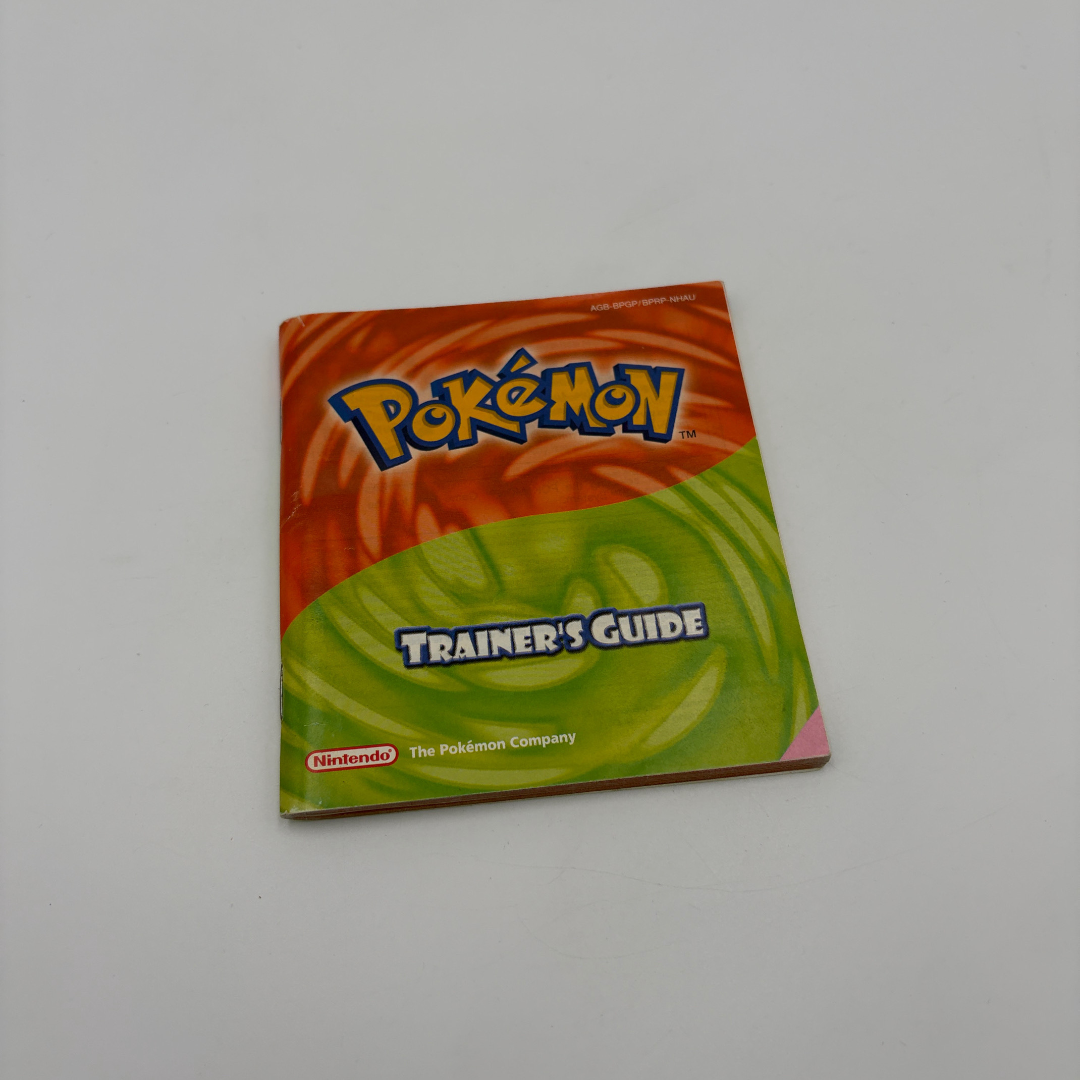 Pokémon Leaf Green Instructie boekje Gameboy Advance (EUR)