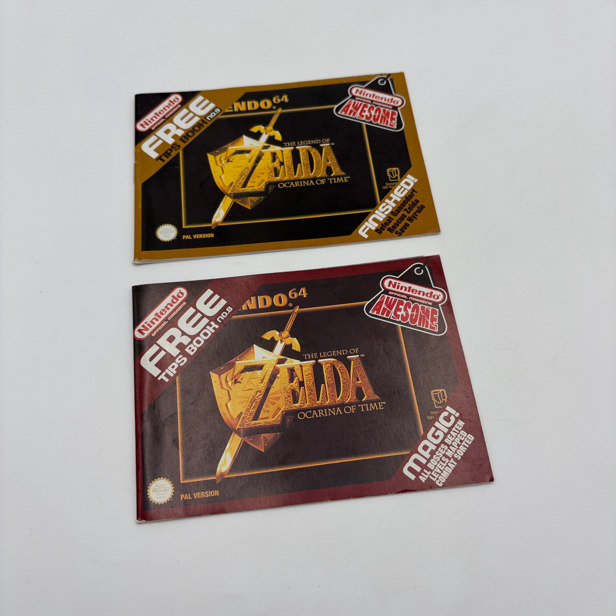 Zelda Ocarina of Time Tips boekjes Nintendo 64 (EUR)
