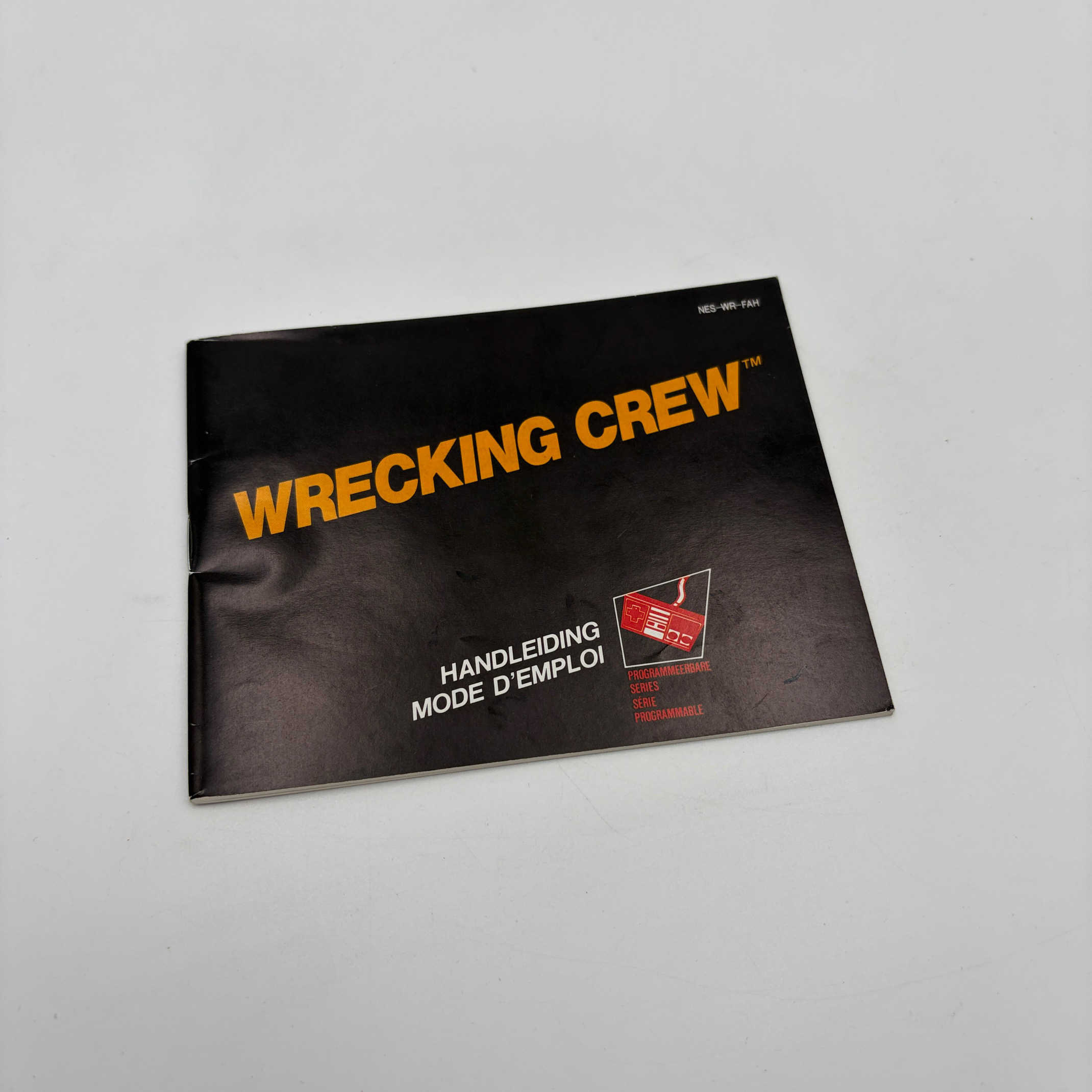 Wrecking Crew Instructie boekje Nintendo NES (FAH)