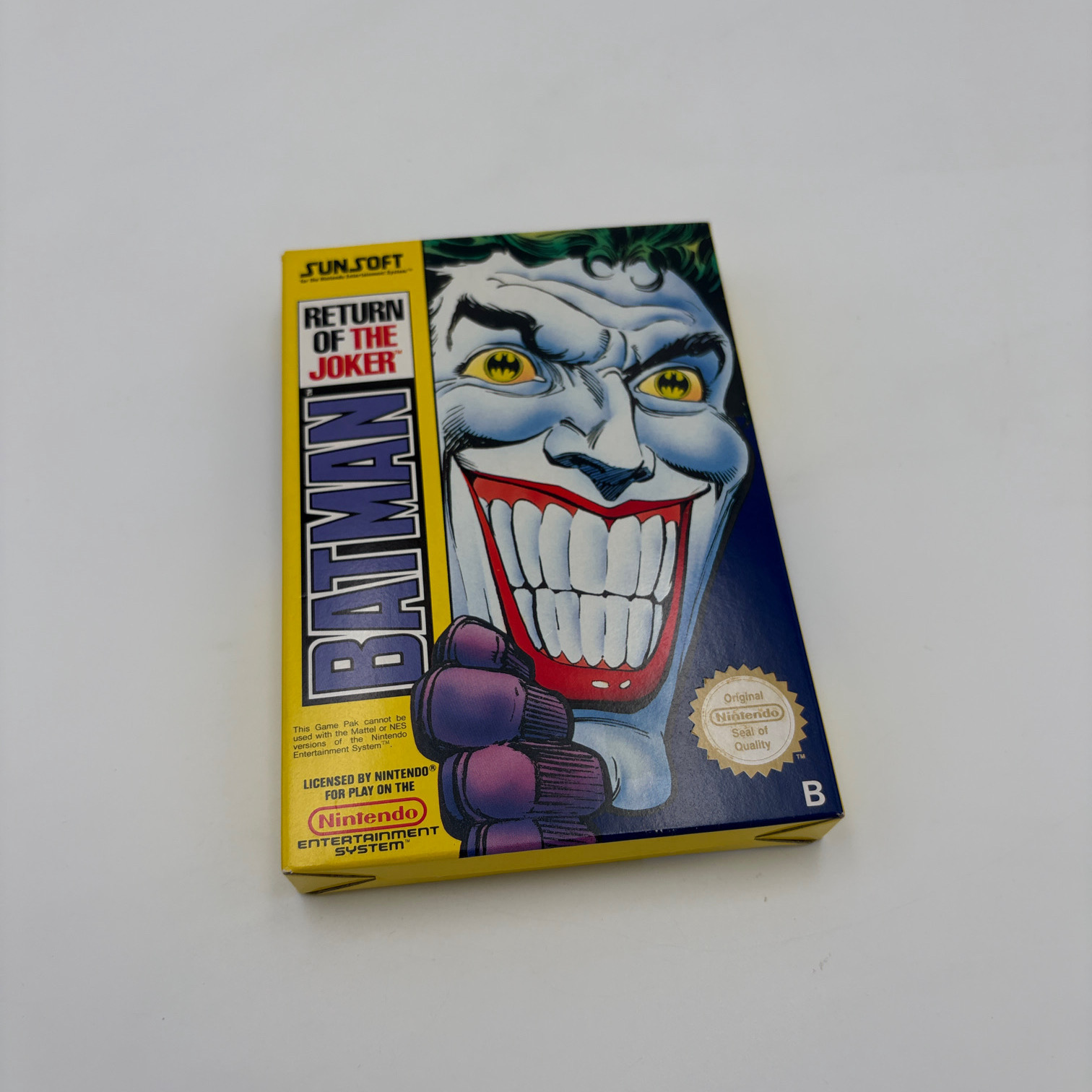 Batman Return of the Joker Nintendo Nes (ESP)