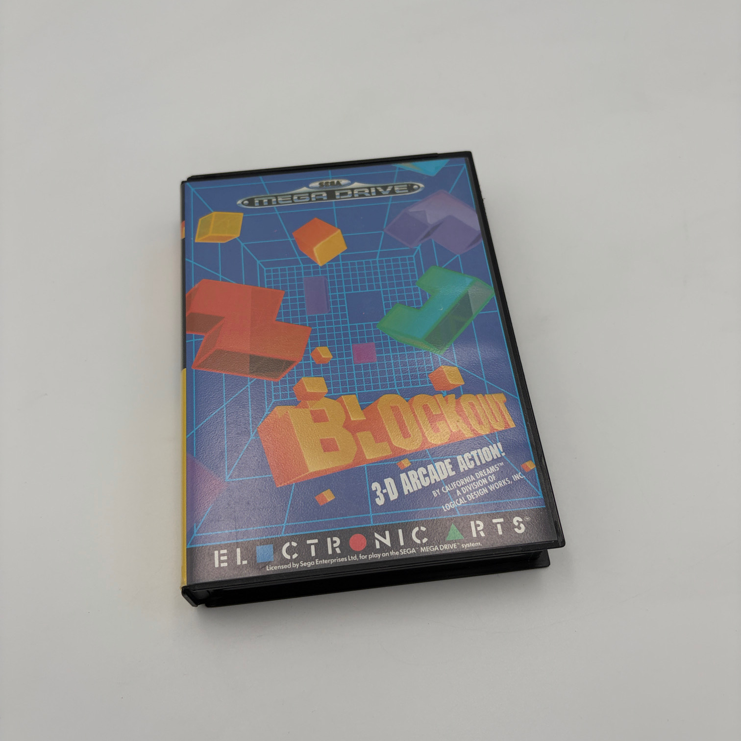 Blockout Sega Mega Drive
