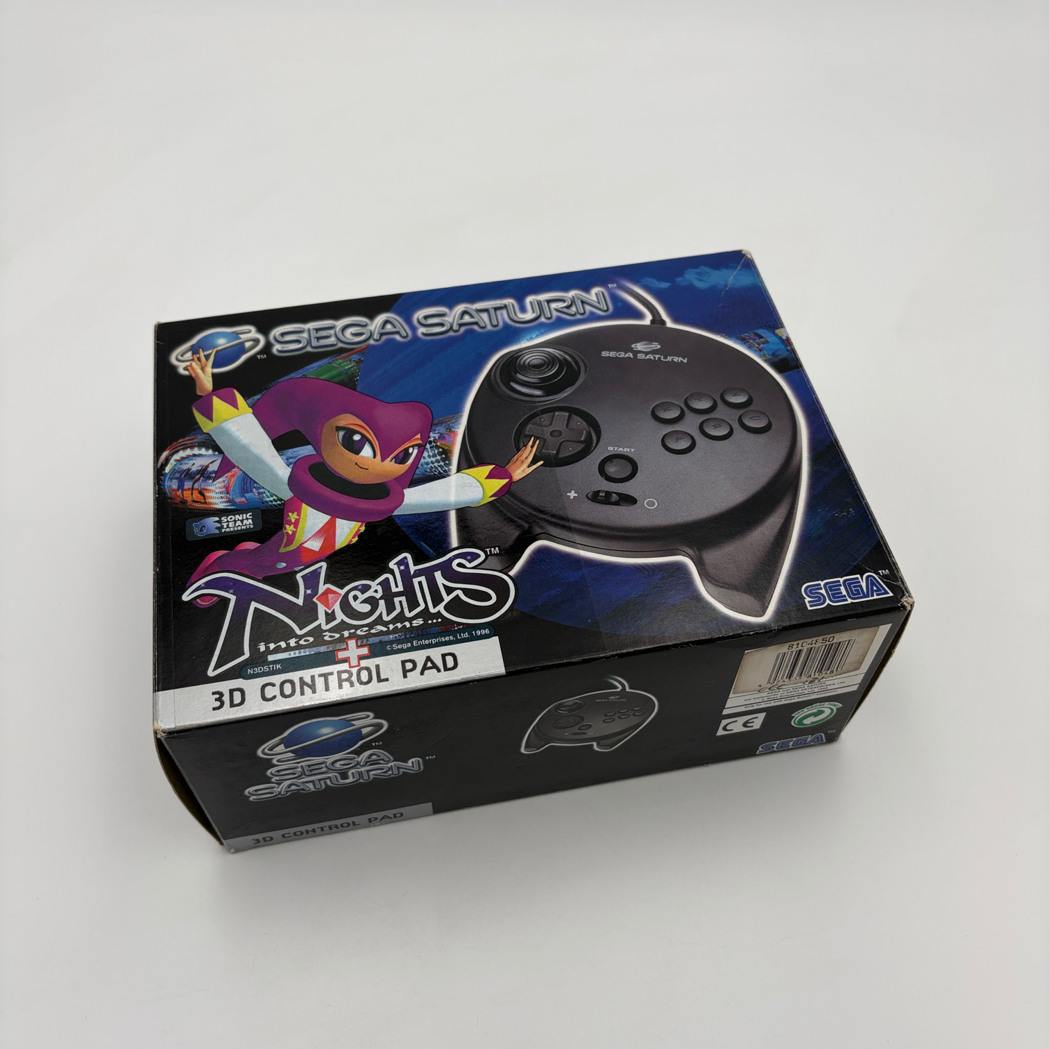 Nights into Dreams Controller pack Sega Saturn
