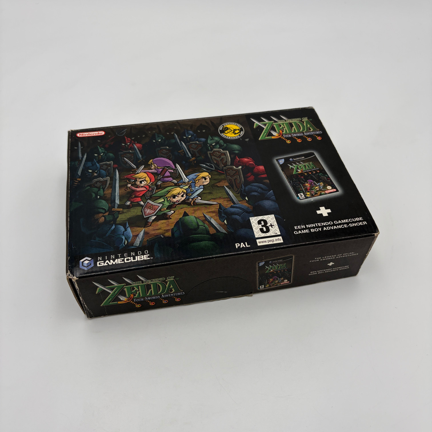 Zelda Four Swords Adventures Big Box Gamecube (HOL)