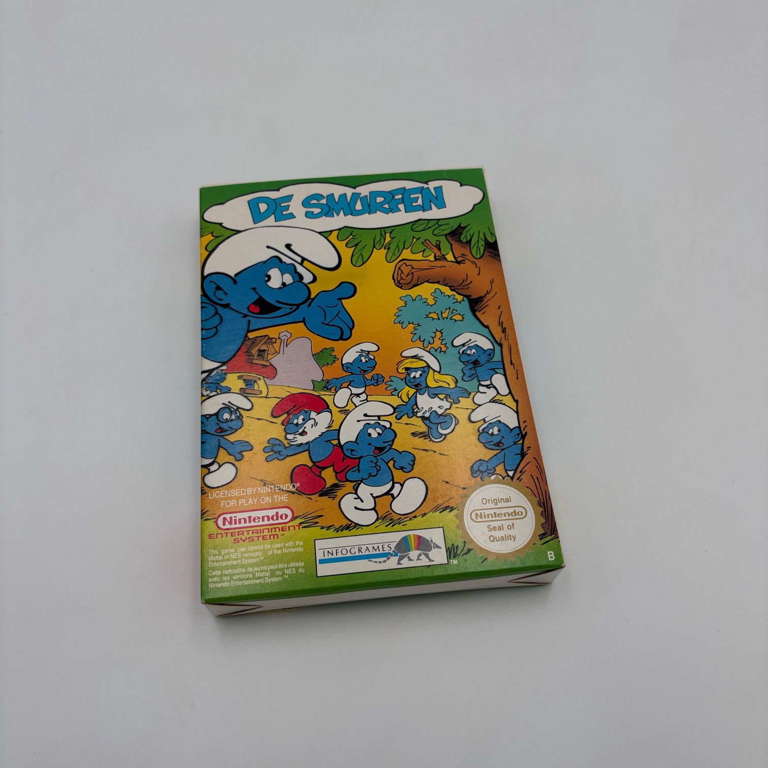 De smurfen Nintendo Nes (FRA)
