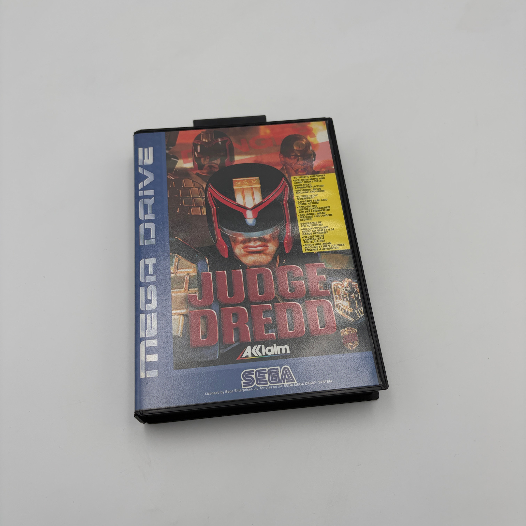 Judge Dredd Sega Mega Drive