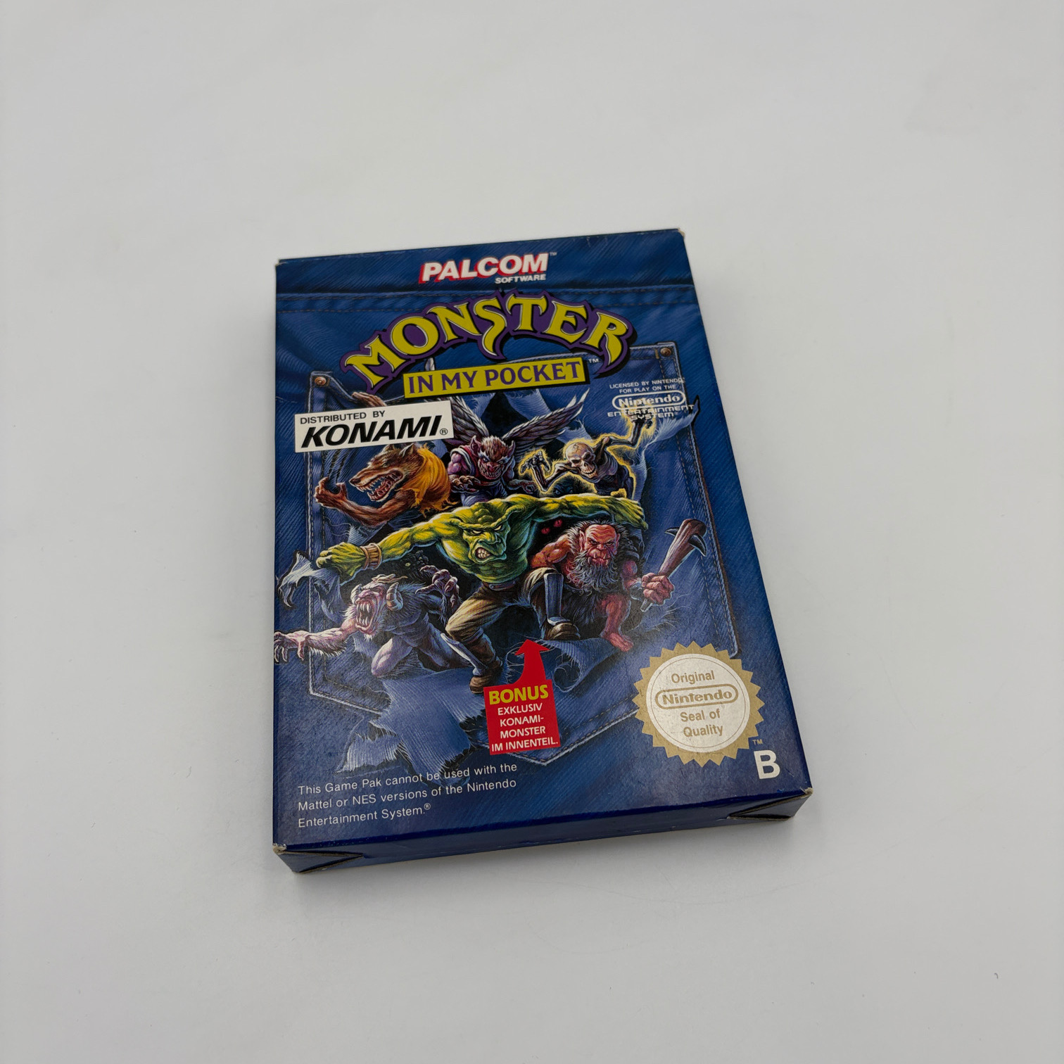 Monster in my Pocket Nintendo Nes (FRA)