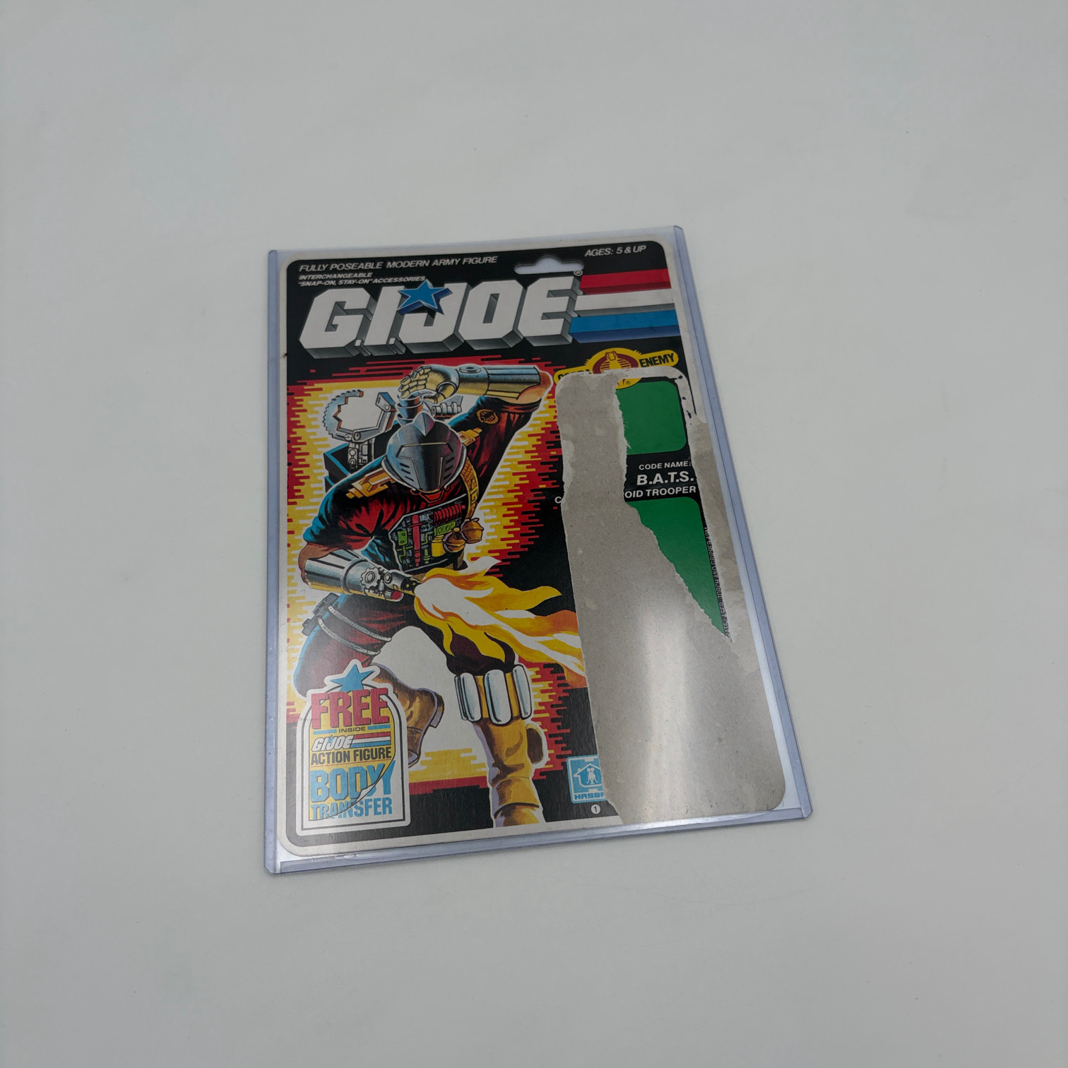 B.A.T.S. Cardback G.I. Joe