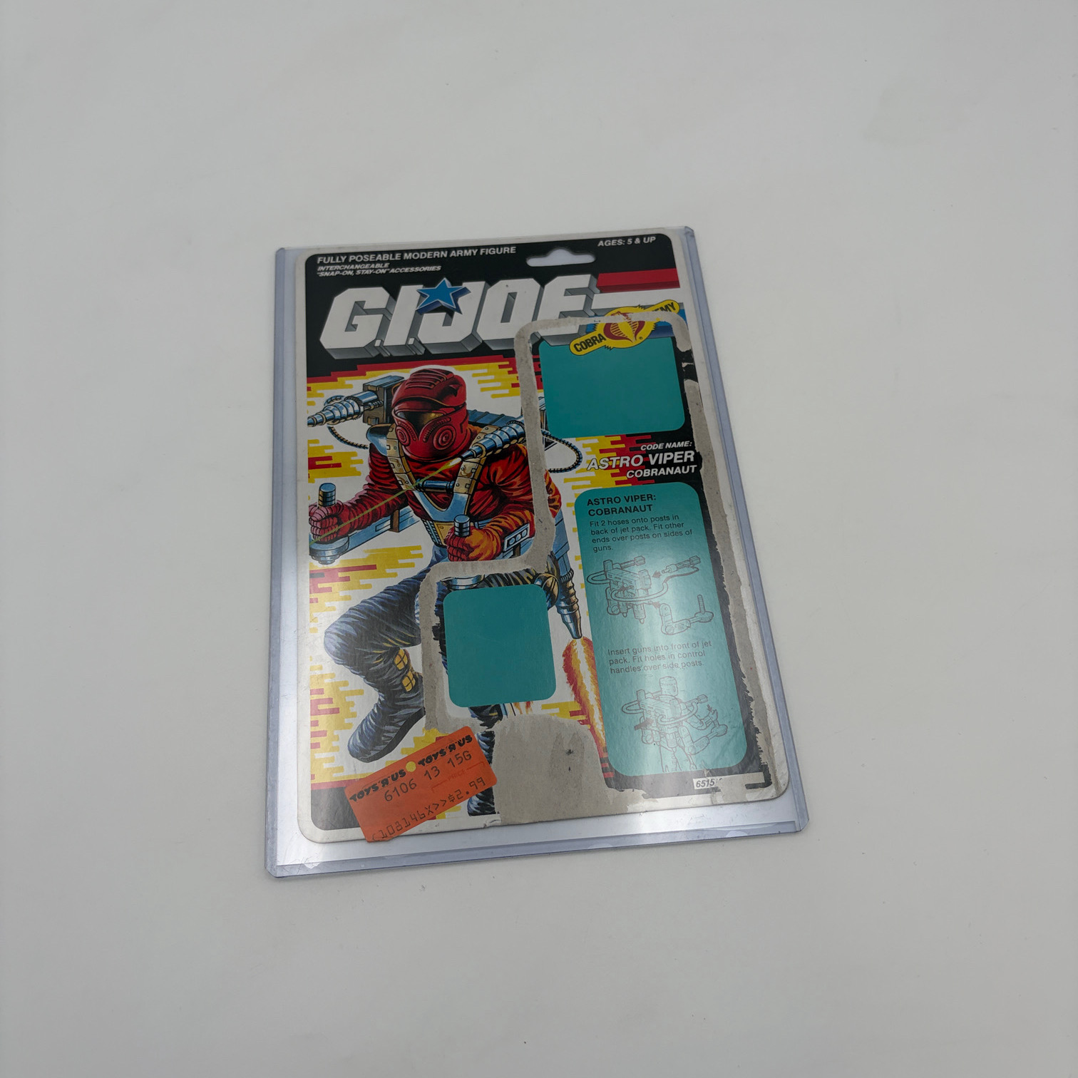 Astro-Viper Cardback G.I. Joe