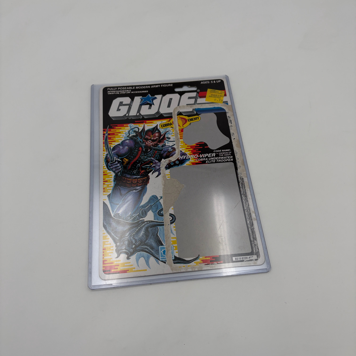 Hydro-Vipers Cardback G.I. Joe