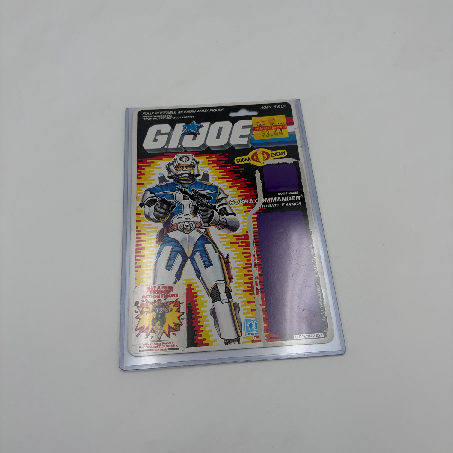 Cobra Commander Cardback G.I. Joe