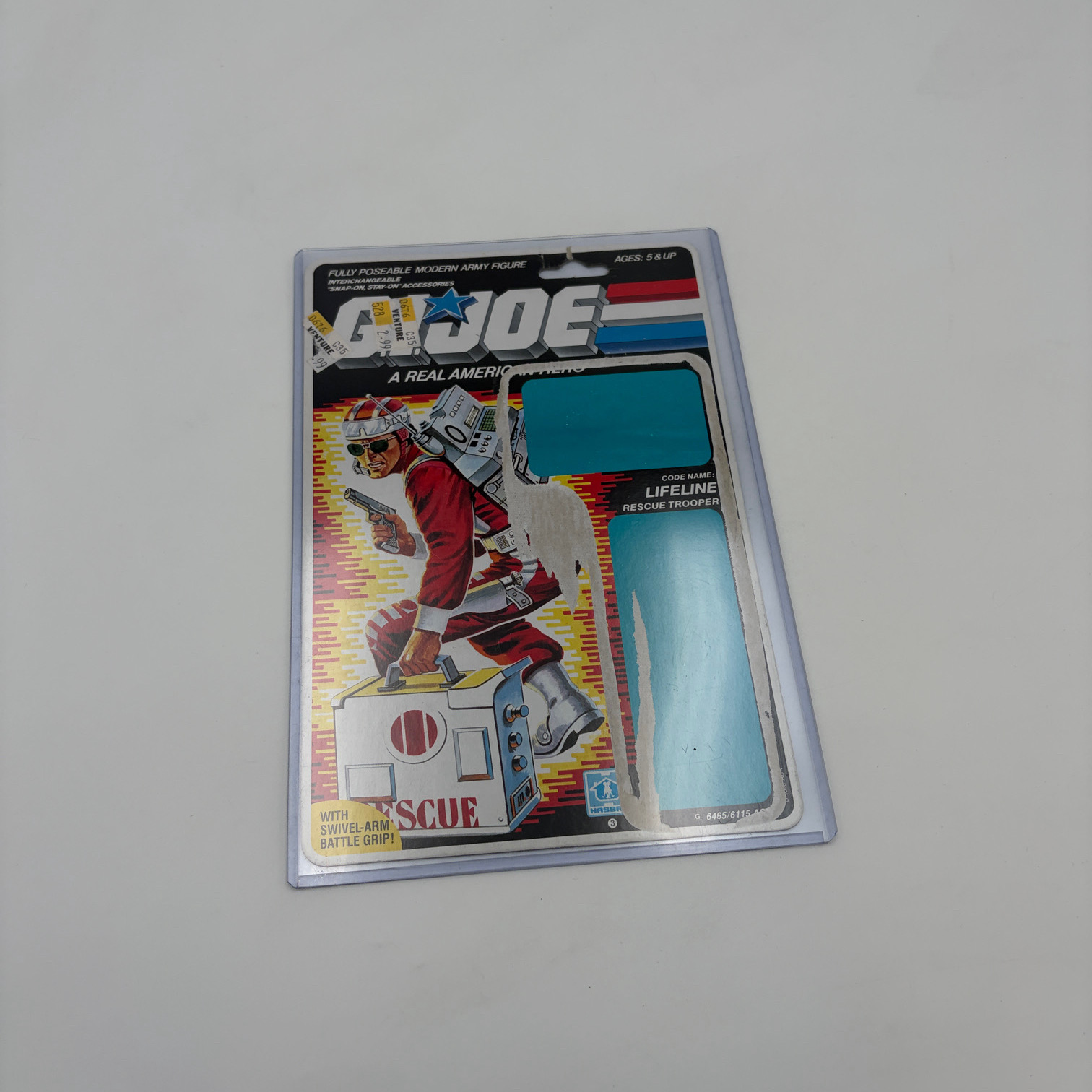Lifeline Cardback G.I. Joe