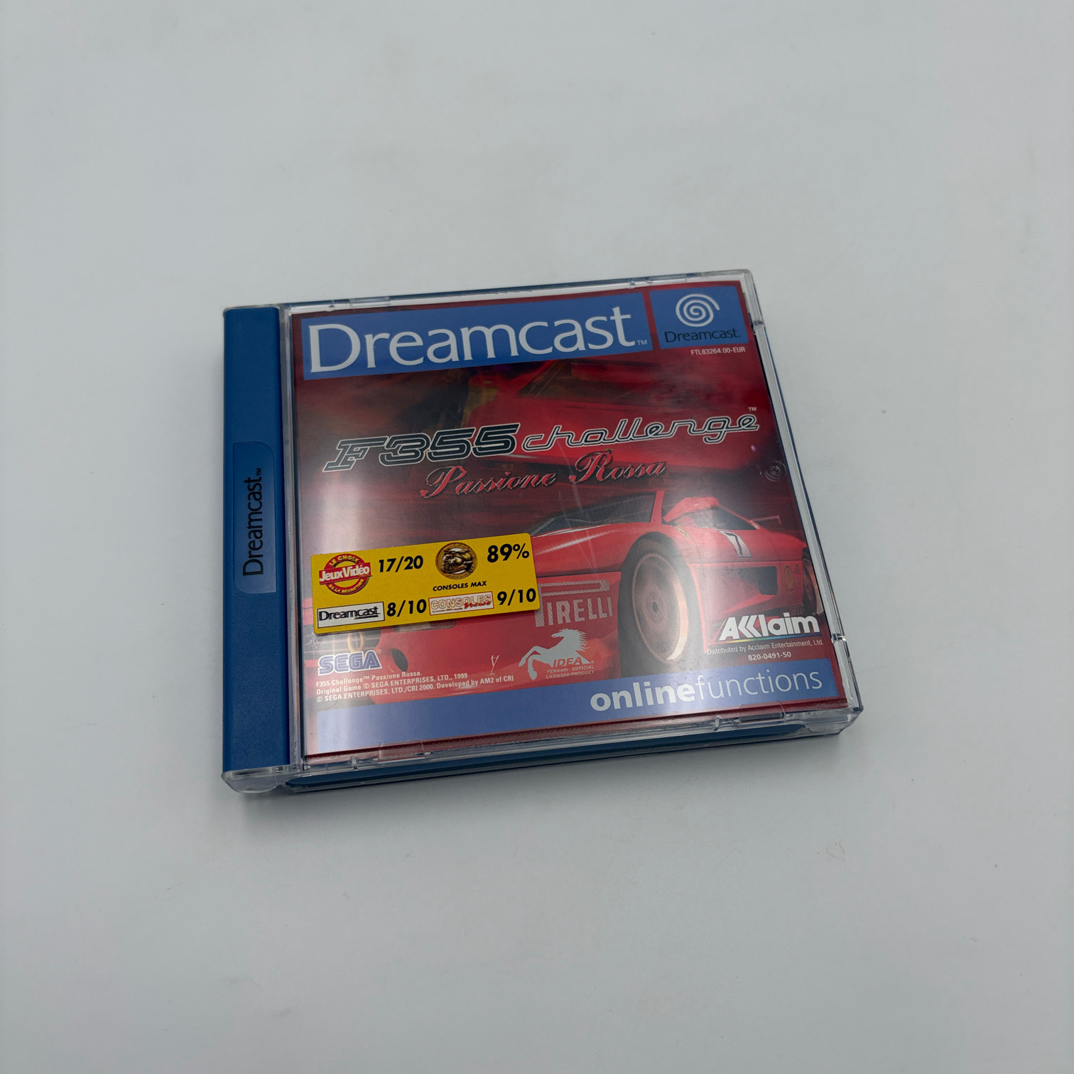 F355 Challenge Passione Rossa Dreamcast (PAL)